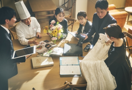 細部まで装飾が行き届いた貸切りウエディング